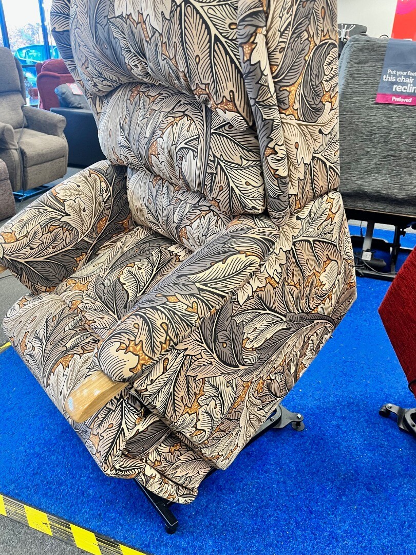 HSL Ripley Patterned Fabric Riser Recliner CS CA9 eBay