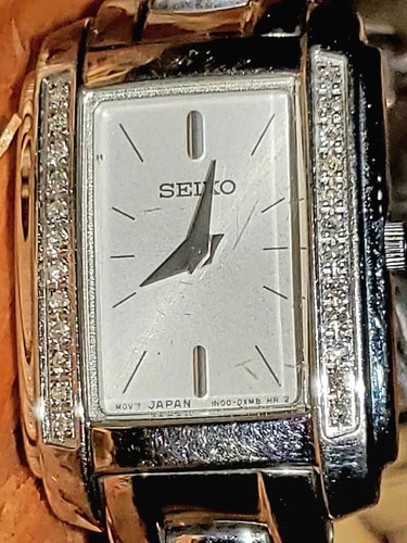 Seiko 1N00-0PLO Diamond Quartz Analog Ladies Watch - Picture 5 of 5