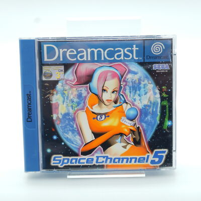 Space Channel 5  - Sega Dreamcast - PAL Disc Anleitung