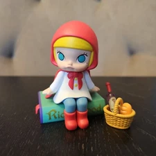 POP MART x KENNYSWORK One Day of Molly Mini Figure Reading Time Designer Toy