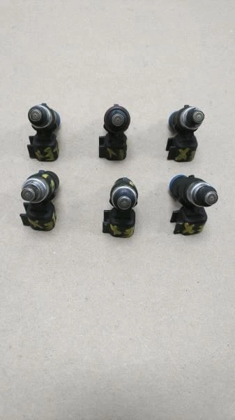 Ford Flex 2010 inyector de combustible juego de 6 piezas de inyección Fomoco OEM+ Foto 4 de 4