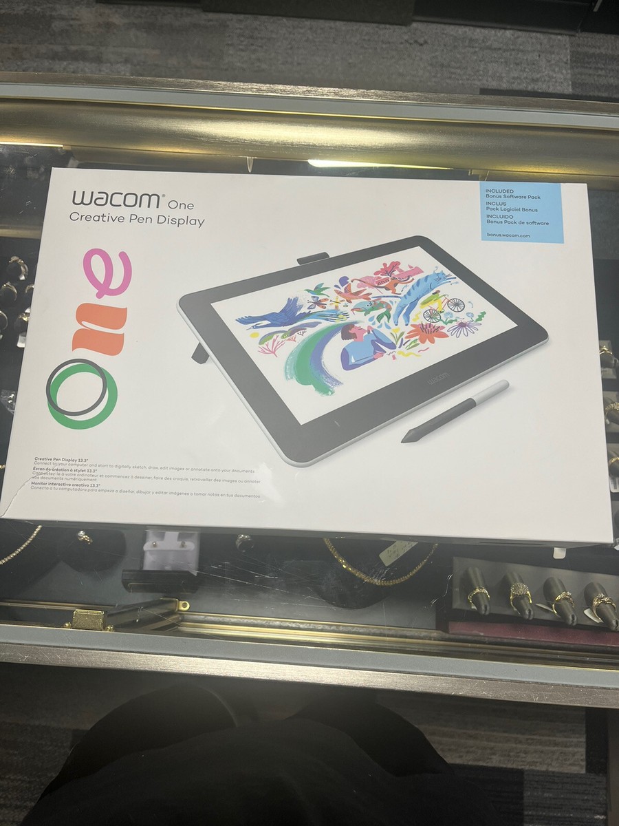 Wacom One Creative Pen Display 13.3 Inch Brand New Never Used | eBay