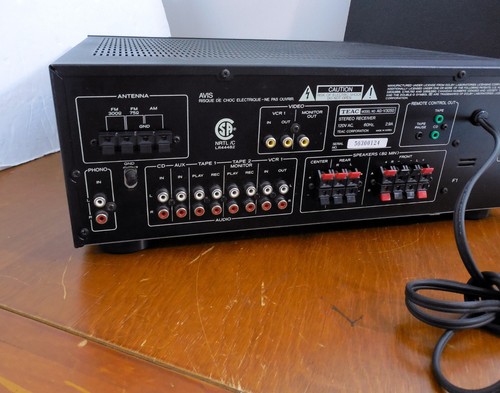 TEAC AG-V3050 Audio/Video Stereo Receiver Dolby Surround Tested Works Great! - Picture 6 of 11