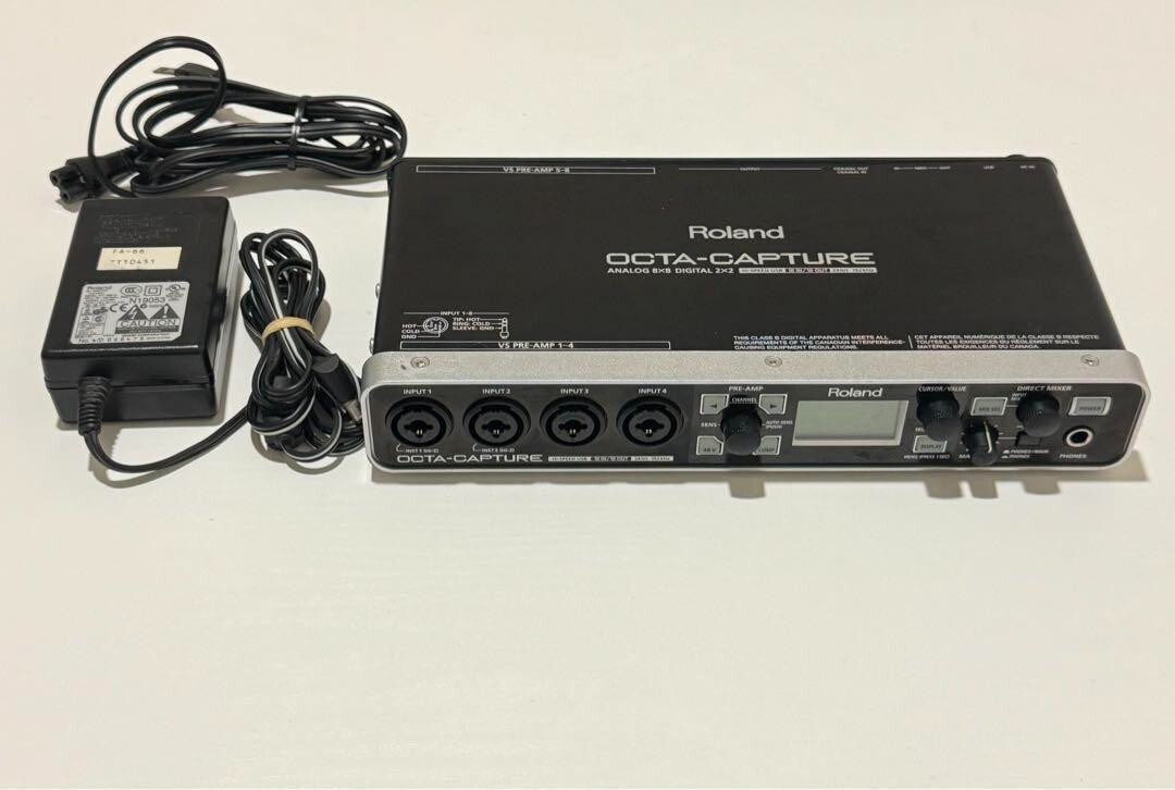 Roland UA-1010 OCTA-CAPTURE Digital Recorder w/powersupply Roland UA-1010 OCTA-CAPTURE Digital Recorder w/powersupply