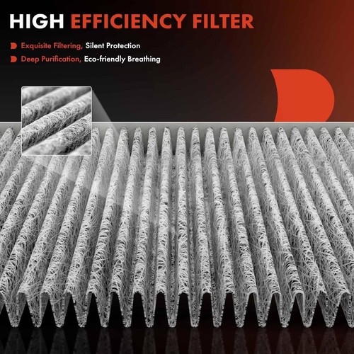 Cabin Air Filter with Activated Carbon Compatible with Chevrolet Corvette - Picture 4 of 5