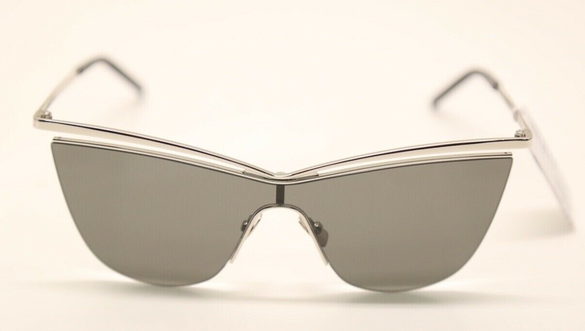 Occhiali da sole Saint Laurent SL 249 002 lenti argento grigio (#1013)