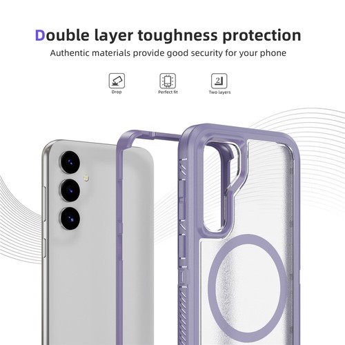 For Samsung S25 S24 S23 S22 Ultra Plus Magsafe Case Shockproof Armor Stand Cover - Picture 46 of 60