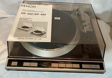 Denon DP-45F Direct Drive Automatic Turntable W/ Manual  READ DESCRIPTION