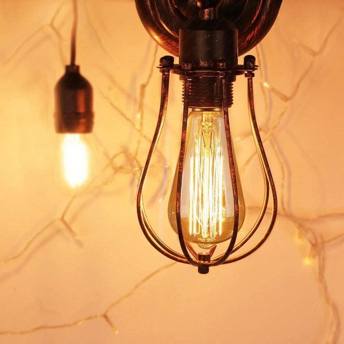 Retro Vintage Wandleuchte Industrie Wand Lampe E27 Flur Schlafzimmer Treppen - Bild 11 von 33