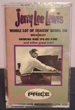 Jerry Lee Lewis - Whole Lot of Shakin' Going On Rhino Cassette Sealed  Read 