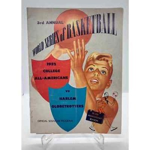 1952 WORLD SERIES OF BASKETBALL SOUVENIR PROGRAM