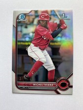 2022 Bowman Chrome Michel Triana Refractor /499 Reds
