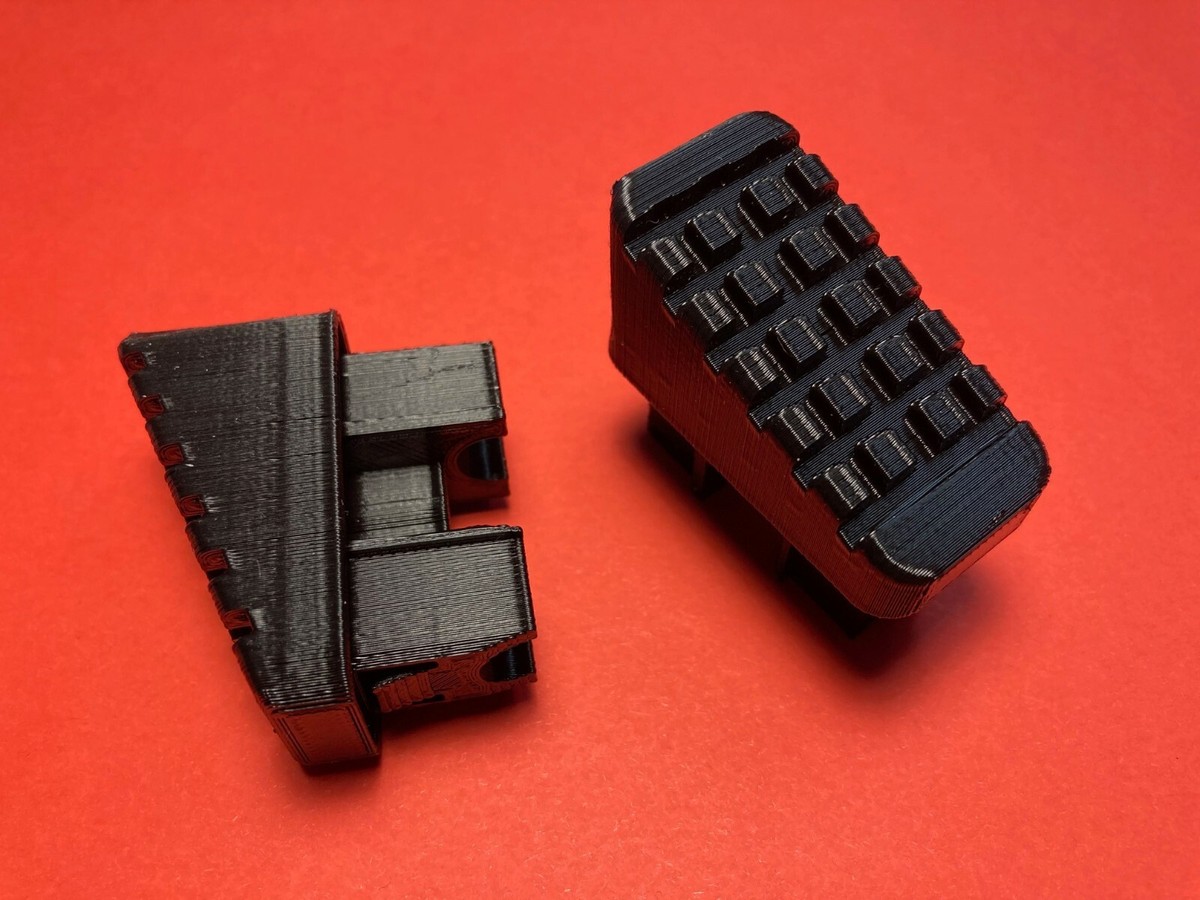 Passend für Hailo Zarges Fuss 33x20mm Aussenfuss Leiterschuh Leiterfuss