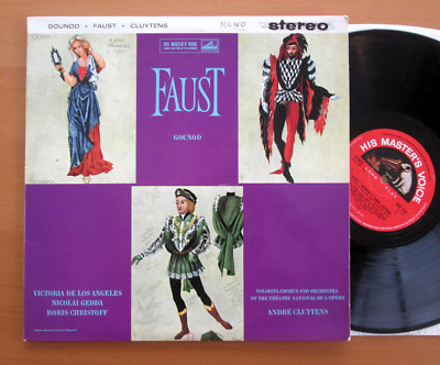 ASD 310 Gounod Faust Los Angeles Cluytens ** RECORD 4 Of 4 ONLY ** Semi-Circle