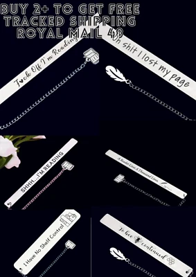 Funny Bookmark Book Holder For Book Papers Creative Gift - UK SELLER-