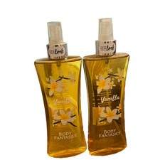 2 PACK-Body Fantasies Signature Vanilla Fragrance Body Spray 8 Fl Oz-Made In USA