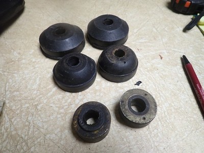 Studebaker 1941-48 M-Series Truck Motor Mount Set  NOS 674993 674994 180437