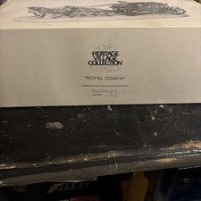 Department 56 Royal Coach – Retired Dickens Village Accessory (Original Box)