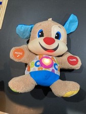 Fisher Price Laugh Learn Love To Play Puppy Dog Plush Interactive ABC Works