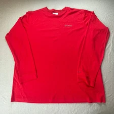Columbia Omni-Freeze Long Sleeve Red Base Layer Shirt XL