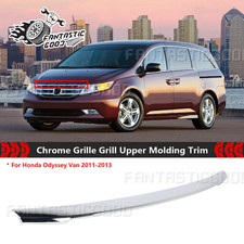 Front Upper Chrome Grille Trim Molding For Honda Odyssey 2011 12 2013 Ho1217105 Front Upper Chrome Grille Trim Molding For Honda Odyssey 2011 12 2013 Ho1217105