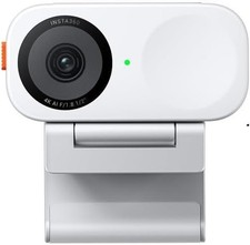 Insta360 Link 2C 4K Ultra HD AI-Powered Webcam, Artic White