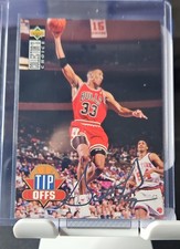 1994-95 Upper Deck Collector's Choice - Tip Offs Scottie Pippen #169 Silver Foil