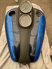 Serbatoio benzina Harley Davidson OEM 2004 FXDL Dyna Low Rider iniezione con ...