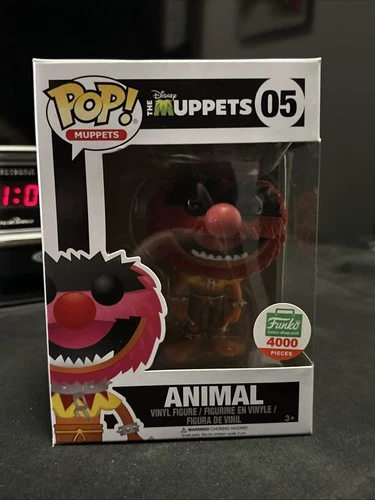 Funko Pop! Vinyl The Muppets Animal #05 Limited 4000 Pcs Flocked Armor JJ0220WH