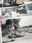Antique Photo Lot 72 Photos 1900s Mixed Lot B&W Women Beach Cars Military Bikes — photo 8