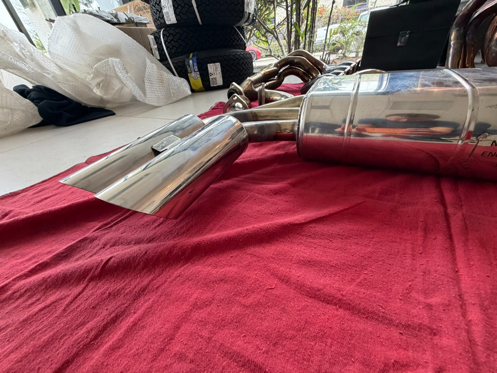Nuvolari Ferrari 328 GTS S/S Exhaust System w/ Headers