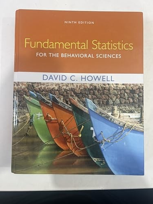 #ad Fundamental Statistics for the Behavioral Sciences $15.85