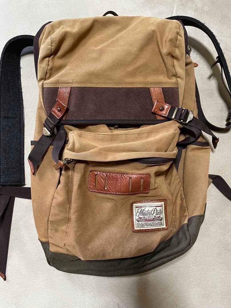 Master-Piece Backpack Beige/Brown - image 1