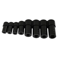 8pc 70500 Tap Socket Adapter Kit for Standard Metric Thread 1/8-1/2in NPT Drive