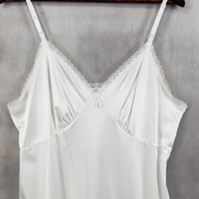 Vtg Sears Full Slip Dress Size 40 Antron III Coquette Clean Girl Bridal 84145