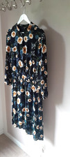More & More Kleid Größe 44 wNEU schwarz Bl�...