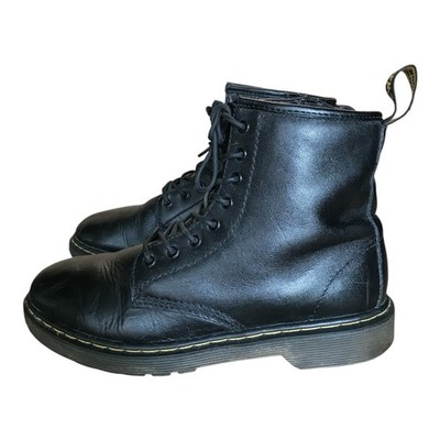 Dr. Doc Marten Leather Lace up  Side Zip Delaney Boots. SZ. 36 or L5  M4