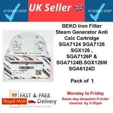 BEKO SGA7126P & SGA7124B ANTI-CALC CARTRIDGE FOR STEAM IRON 01133