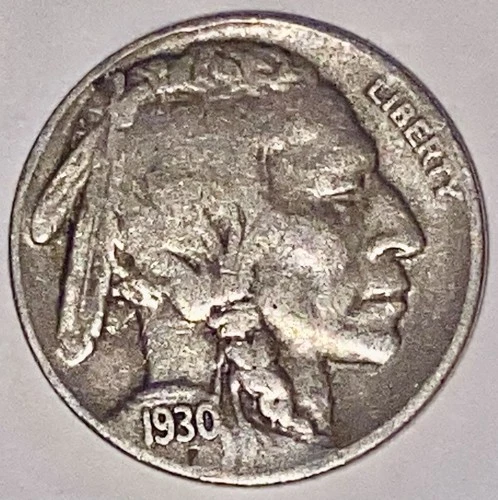 1930-S 5C Buffalo Nickel COMBINED SHIPPING 31326