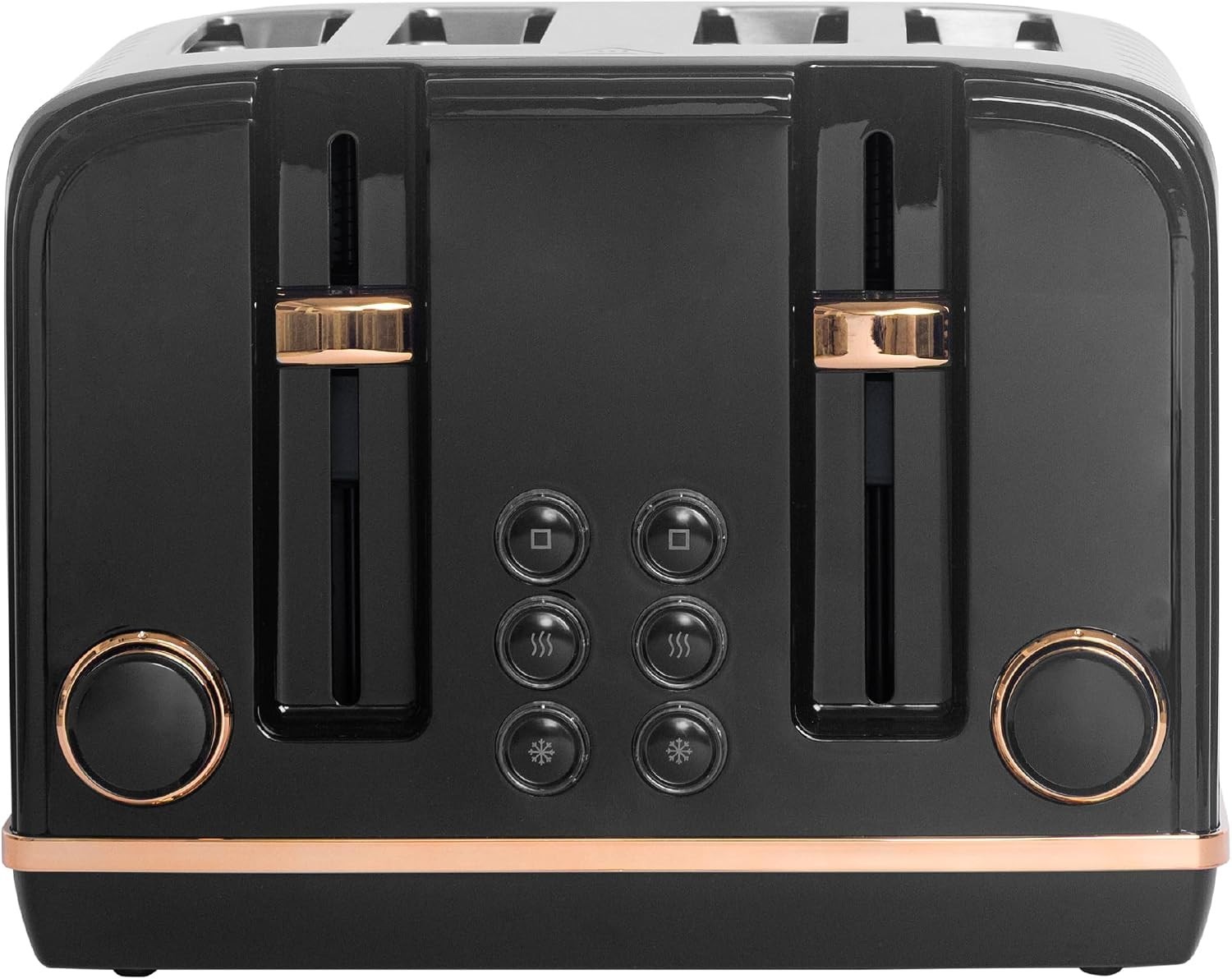Haden Salcombe Black And Copper 4 Slice Toaster 191168 - Image 2