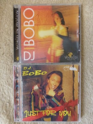 2 CD`s  DJ Bobo ''World in Motion'' & ''Just for you''