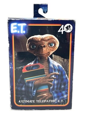 Neca 40th Anniversary Ultimate E.T. Telepathic Action Figure Boxed 7 