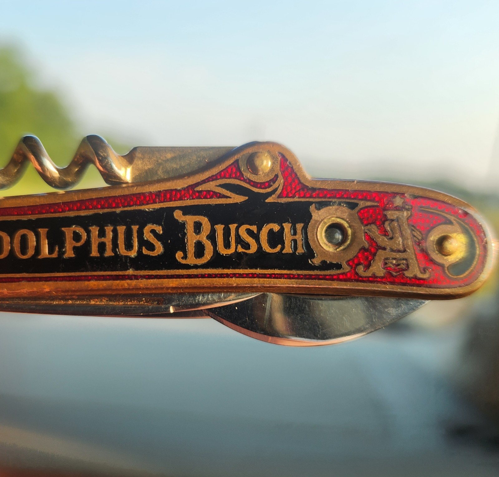 vintage adolphus busch bartenders tool