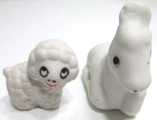 Vintage Christmas Around the World for House of Lloyd Nativity Donkey & Lamb