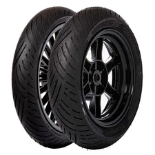 TYRE PAIR EUROGRIP 110/90-13 56P + 140/70-13 61P BEE CONNECT