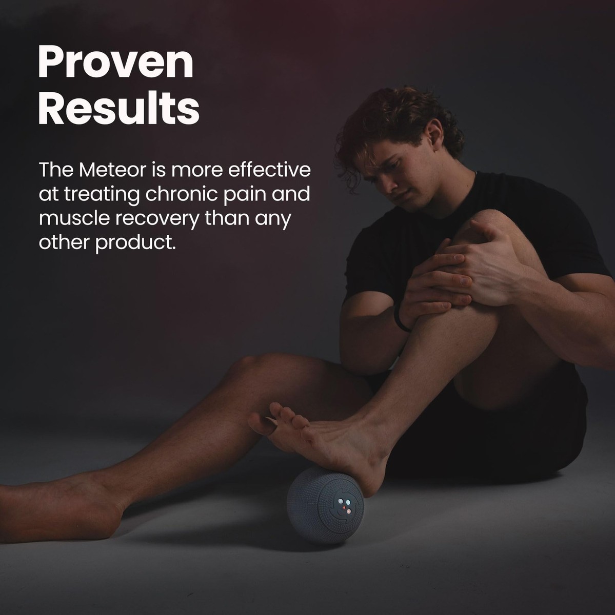 Heating Vibrating Massage Ball Roller for Deep Tissue Muscle Recovery  Therapy... | eBay