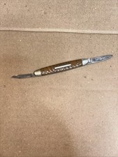 Vintage New York Knife Co. Walden NY 95+ Year Old Jigged Bone Pen Knife