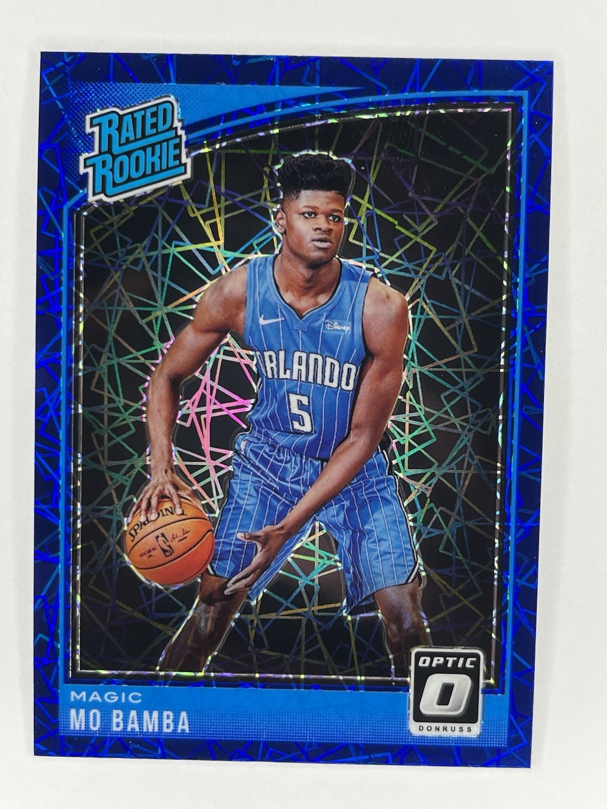 2018-19 Donruss Optic #160 Mo Bamba Blue Velocity Rookie RC