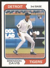 2023 Topps Heritage #67 Brendon Davis Detroit Tigers 35913