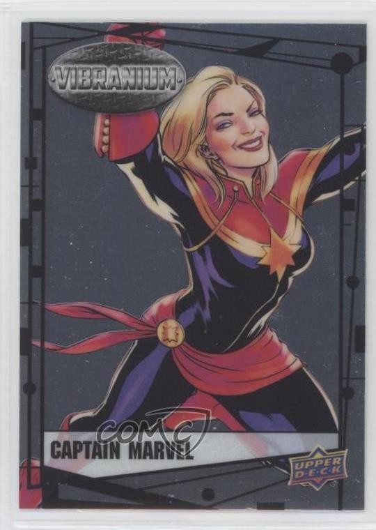 2015 Upper Deck Marvel Vibranium Captain Marvel #2 0kg8